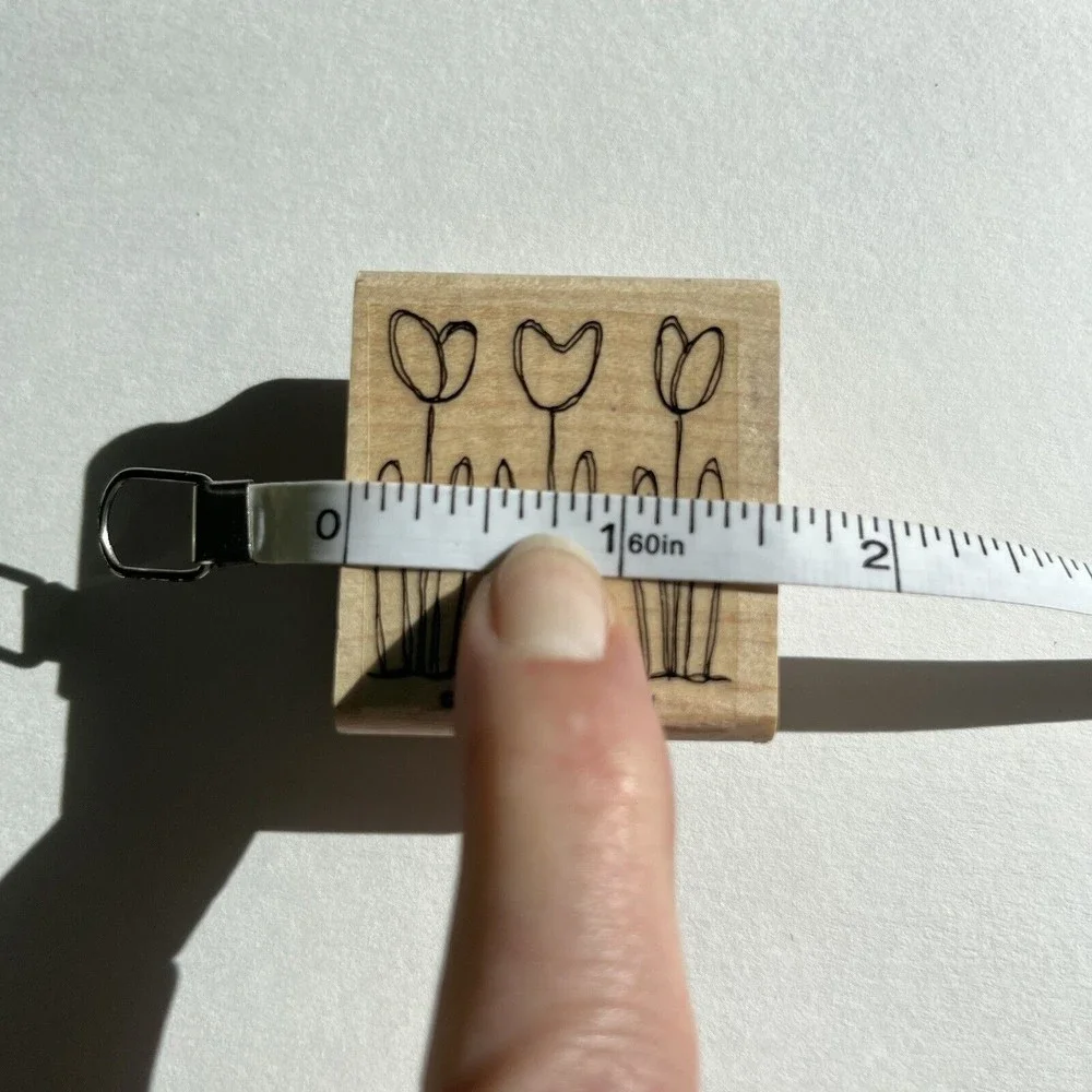 Stampin’ Up! Pocket Full of Posies (2005) Flowers & 2 So Very Wood Mount Stamps